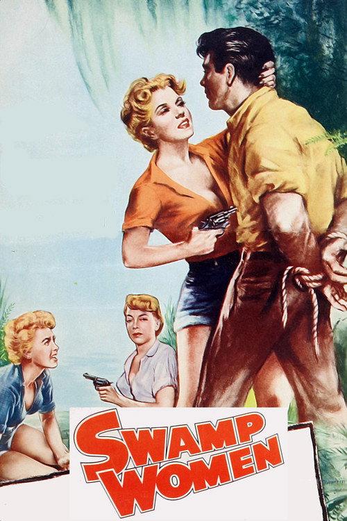 Swamp Women 1956 official movie poster