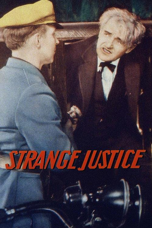 Strange Justice 1932 official movie poster