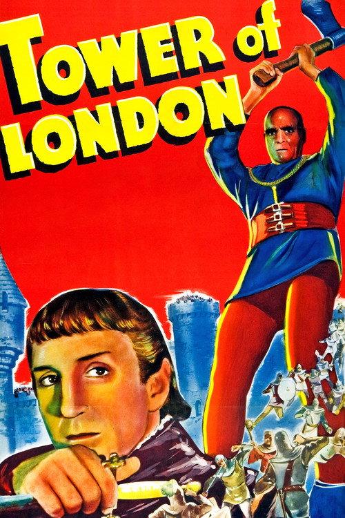 Tower of London 1939 official movie poster