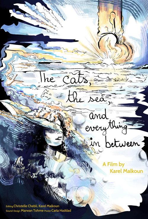 The cats, the sea, and everything in between. 2025 official movie poster