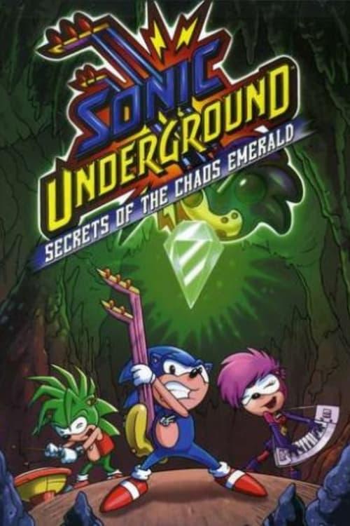 Sonic Underground: Secrets of the Chaos Emerald 2008 official movie poster