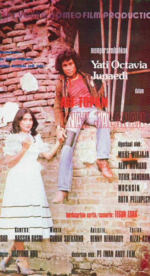 Ali Topan Anak Jalanan 1977 official movie poster