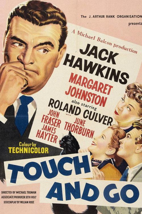Touch and Go 1955 official movie poster