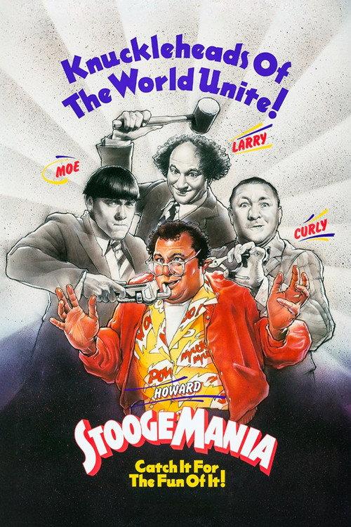 Stoogemania 1985 official movie poster