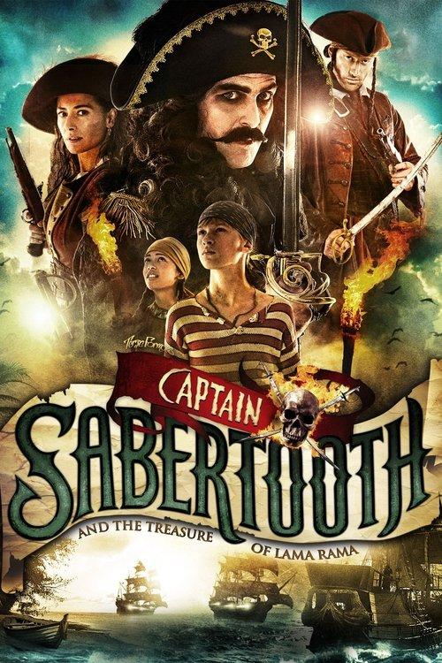 Captain Sabertooth and the Treasure of Lama Rama 2014 official movie poster