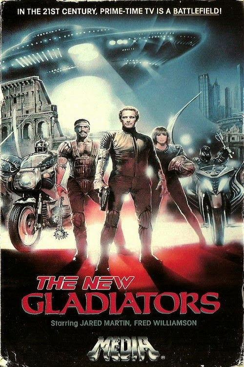 The New Gladiators 1988 official movie poster