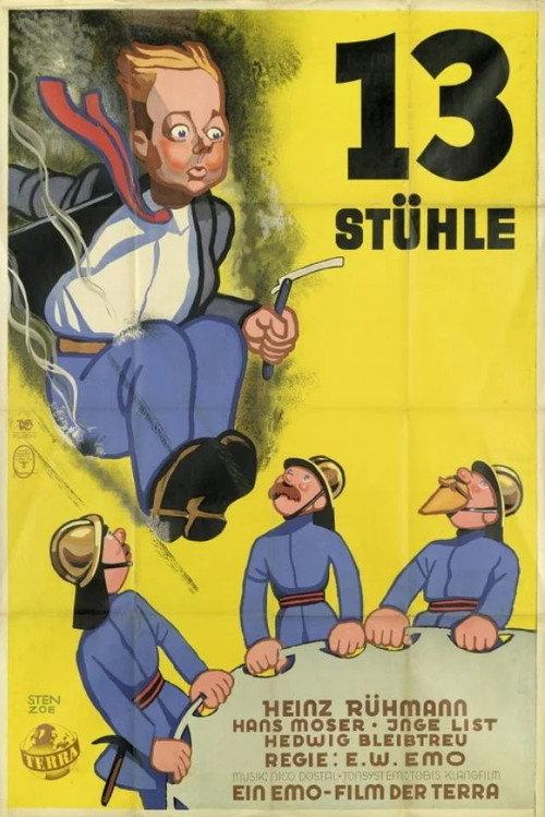 13 Chairs 1938 official movie poster