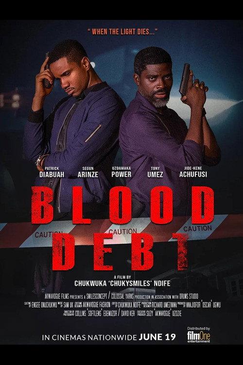 Blood Debt 2026 official movie poster