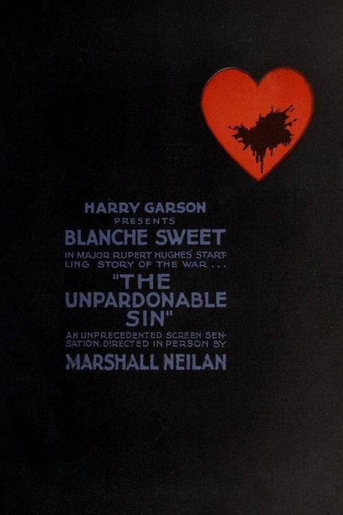 The Unpardonable Sin 1919 official movie poster