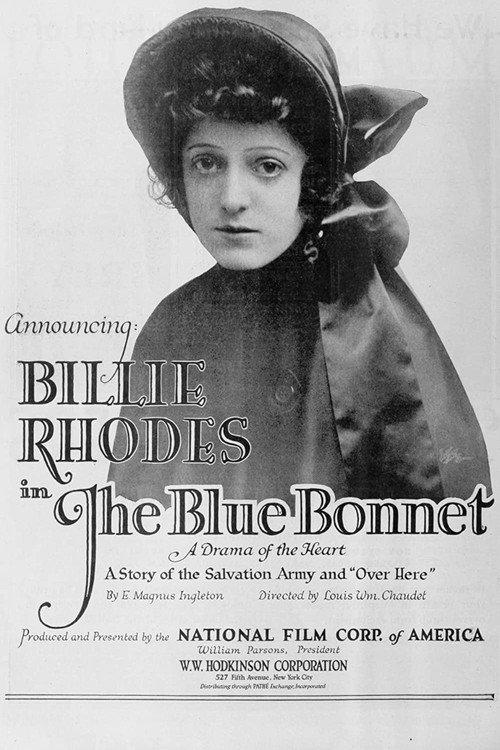 The Blue Bonnet 1919 official movie poster