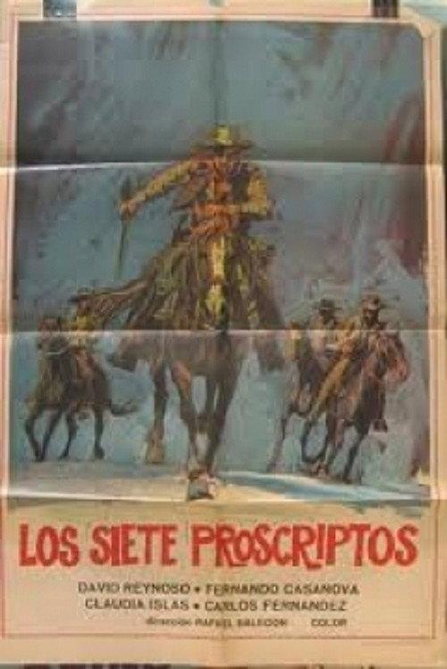 Los siete proscritos 1969 official movie poster