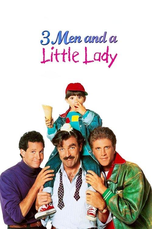 3 Men and a Little Lady 1990 official movie poster