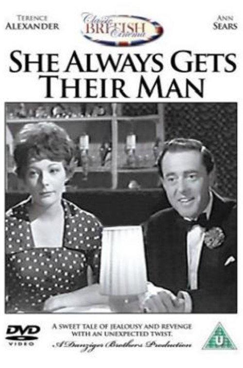 She Always Gets Their Man 1962 official movie poster
