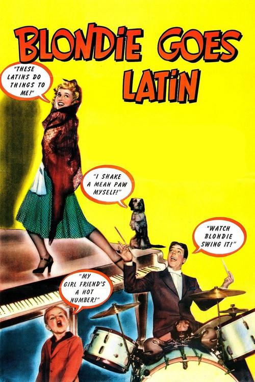 Blondie Goes Latin 1941 official movie poster