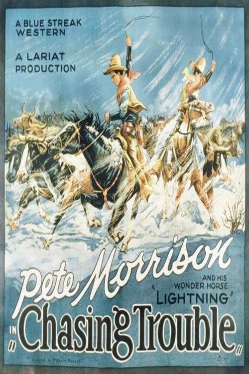Chasing Trouble 1926 official movie poster
