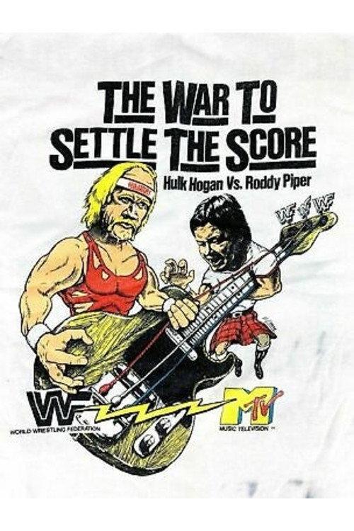 WWE War to Settle the Score 1985 official movie poster