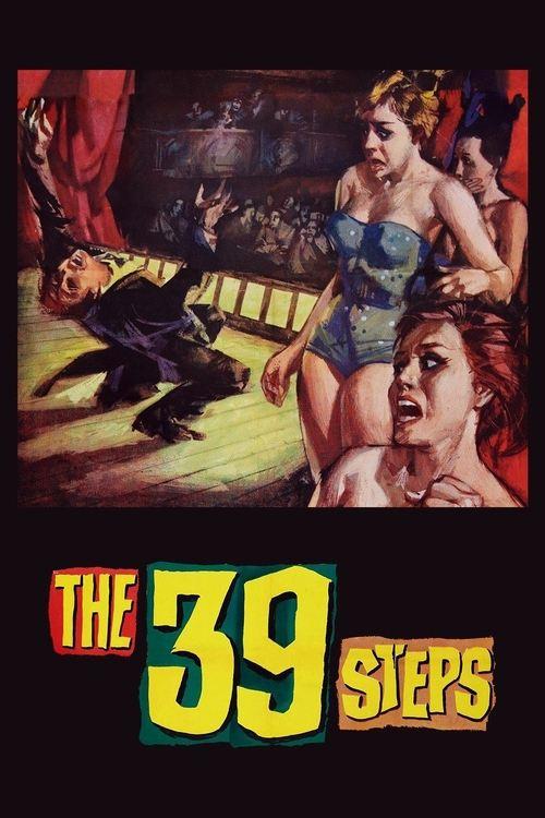 The 39 Steps 1959 official movie poster