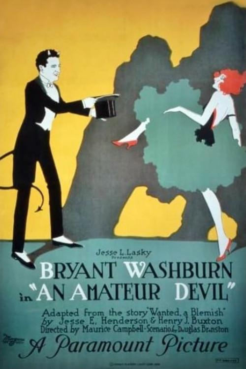 An Amateur Devil 1920 official movie poster