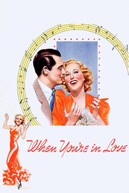 When You're in Love 1937 official movie poster
