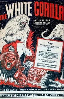 The White Gorilla 1945 official movie poster