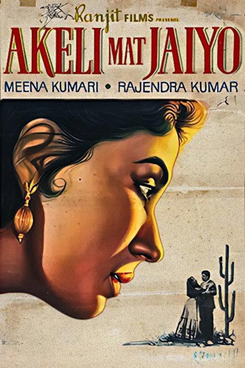 Akeli Mat Jaiyo 1963 official movie poster