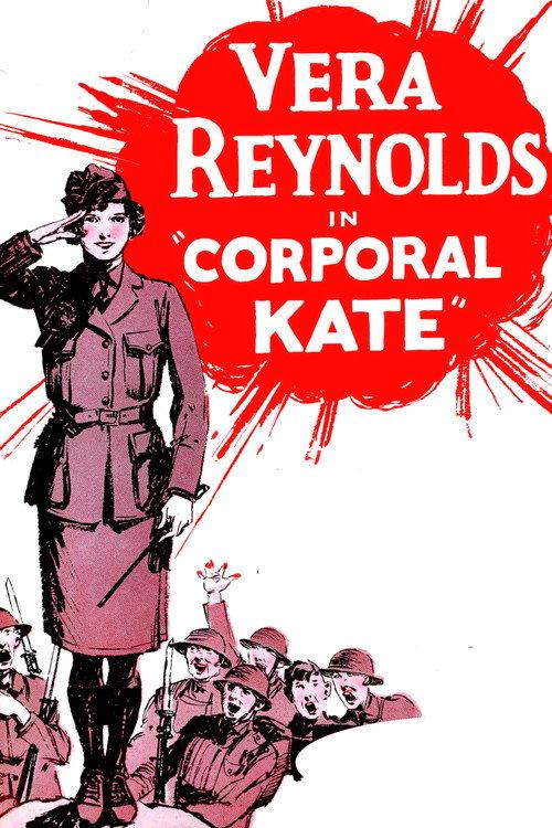 Corporal Kate 1926 official movie poster