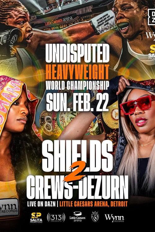 Claressa Shields vs. Franchon Crews-Dezurn 2026 official movie poster