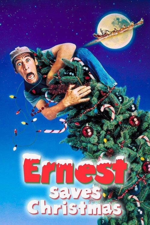 Ernest Saves Christmas 1988 official movie poster