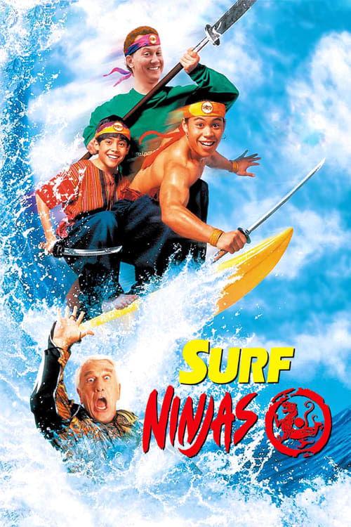 Surf Ninjas 1993 official movie poster