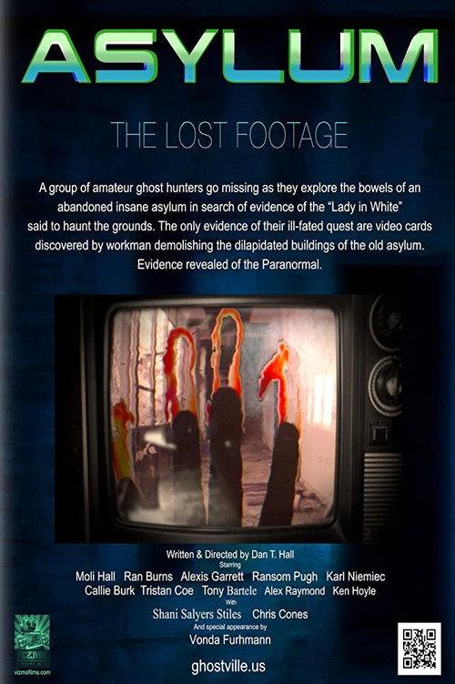 Asylum: the Lost Footage 2013 official movie poster