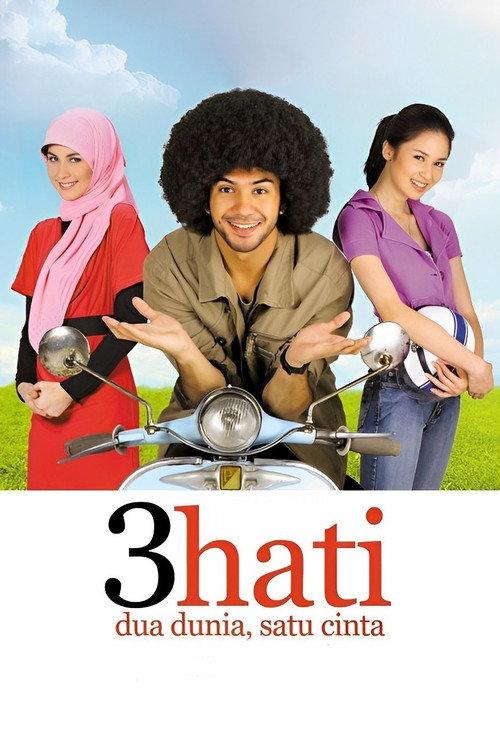 3 Hati Dua Dunia Satu Cinta 2010 official movie poster