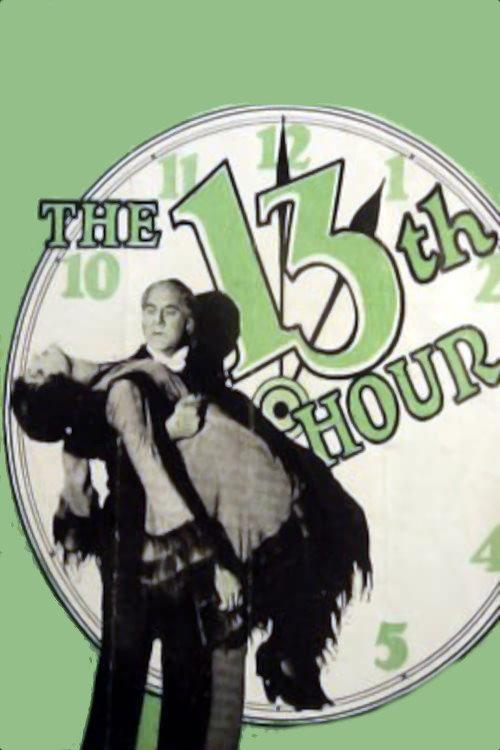 The Thirteenth Hour 1927 official movie poster