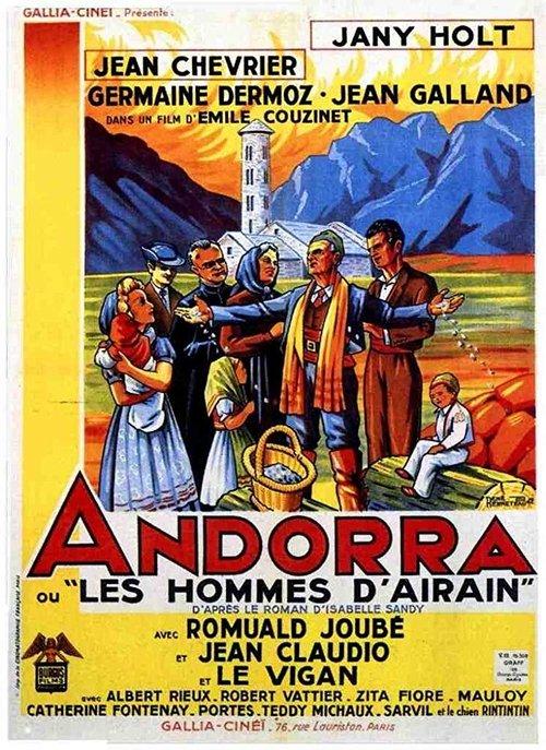 Andorra or The Bronze Men 1942 official movie poster
