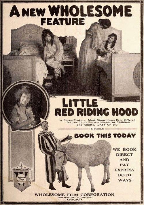 Little Red Riding Hood 1918 official movie poster