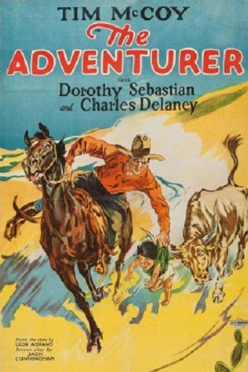 The Adventurer 1928 official movie poster