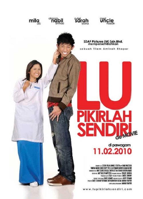 Lu Pikirlah Sendiri De Movie 2010 official movie poster