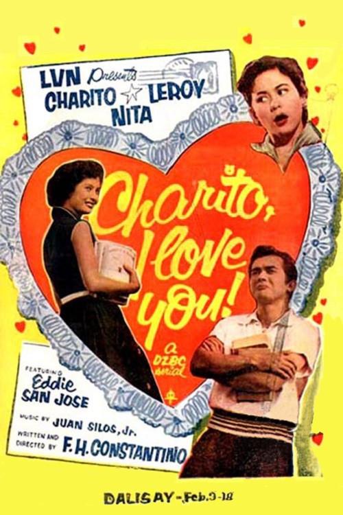 Charito, I Love You 1956 official movie poster
