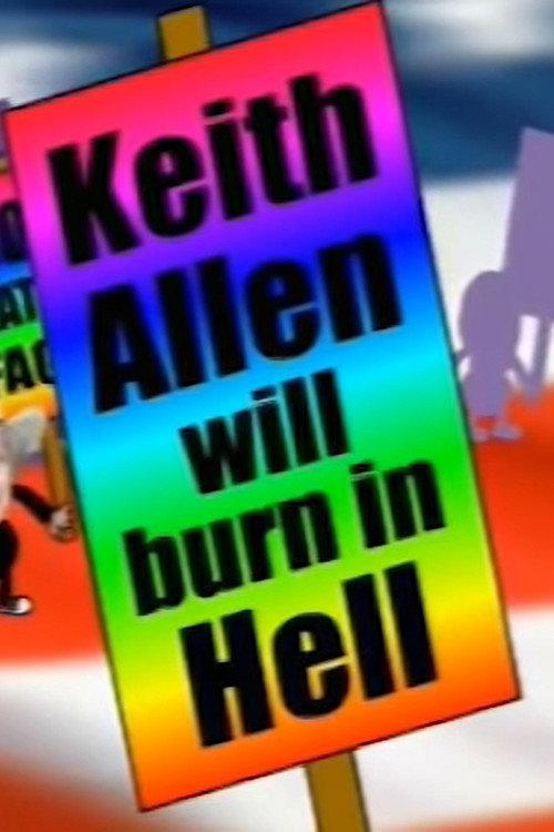 Keith Allen Will Burn in Hell 2007 official movie poster