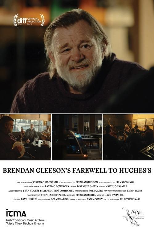Brendan Gleeson's Farewell to Hughes's 2024 official movie poster