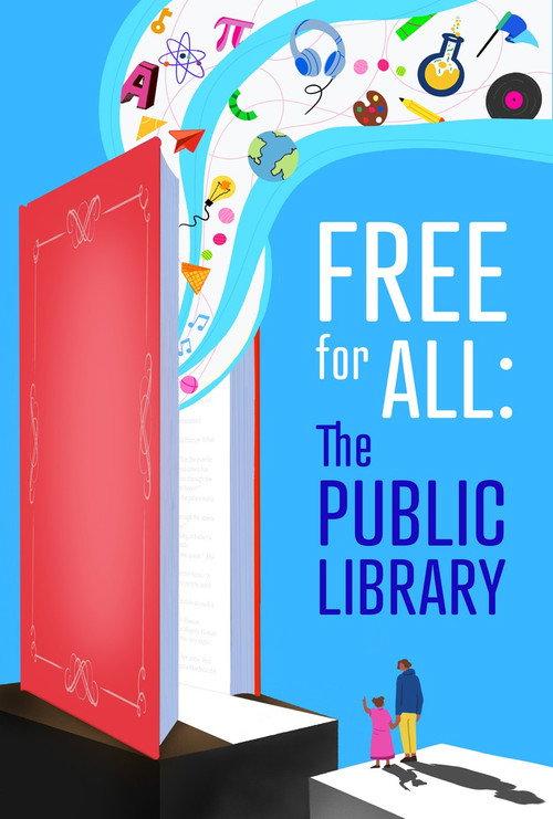Free for All: The Public Library 2025 official movie poster