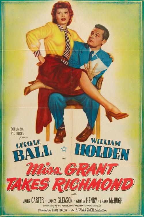Miss Grant Takes Richmond 1949 official movie poster