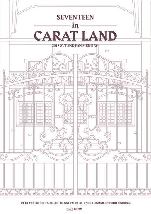SEVENTEEN in CARAT LAND 2018 official movie poster