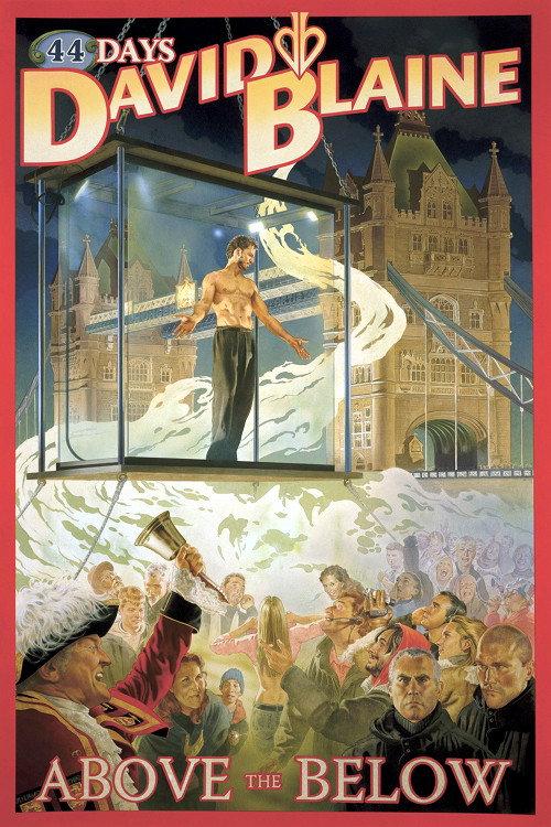 David Blaine: Above the Below 2003 official movie poster