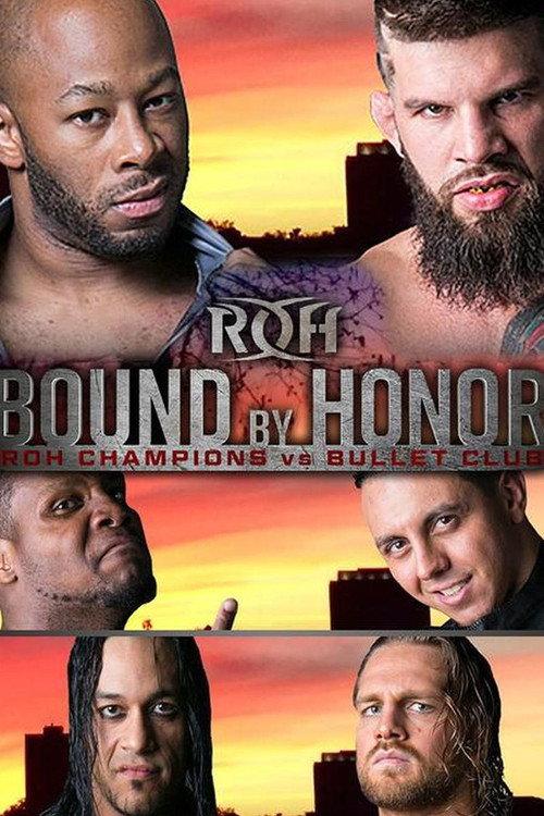 ROH: Bound by Honor - ROH Champions vs. Bullet Club 2018 official movie poster