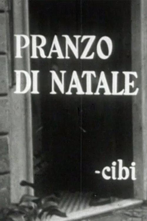 Il Pranzo di Natale di Mario Soldati 1958 official movie poster