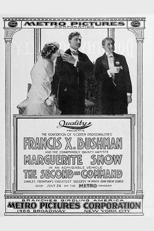 The Second in Command 1915 official movie poster