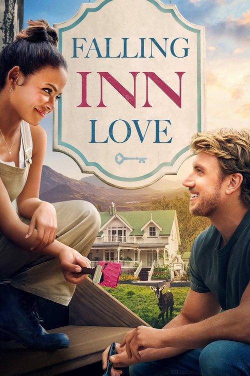Falling Inn Love 2019 official movie poster