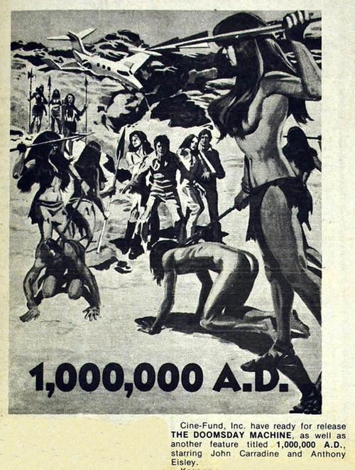 1,000,000 A.D. Promo Reel 1973 official movie poster