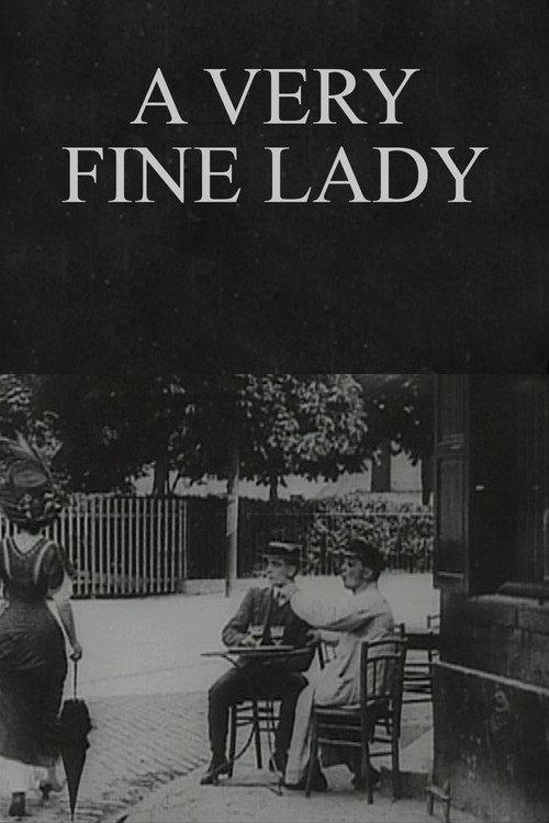 A Very Fine Lady 1908 official movie poster