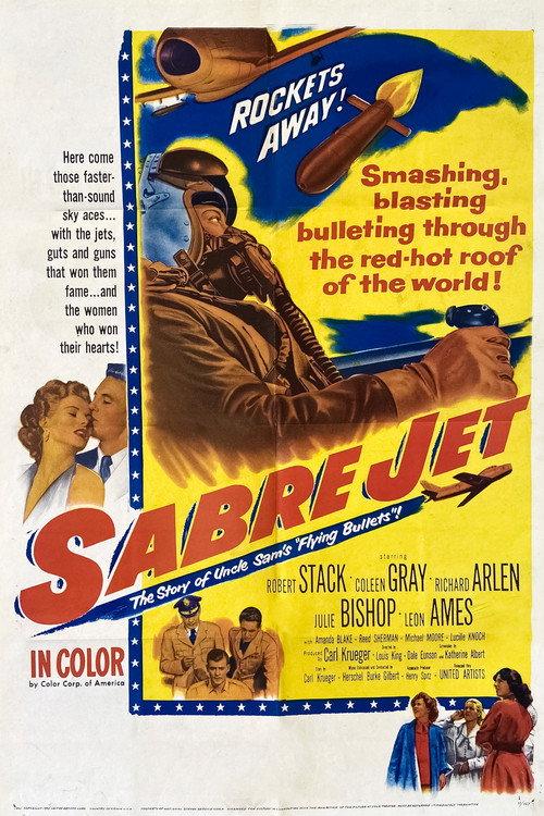Sabre Jet 1953 official movie poster